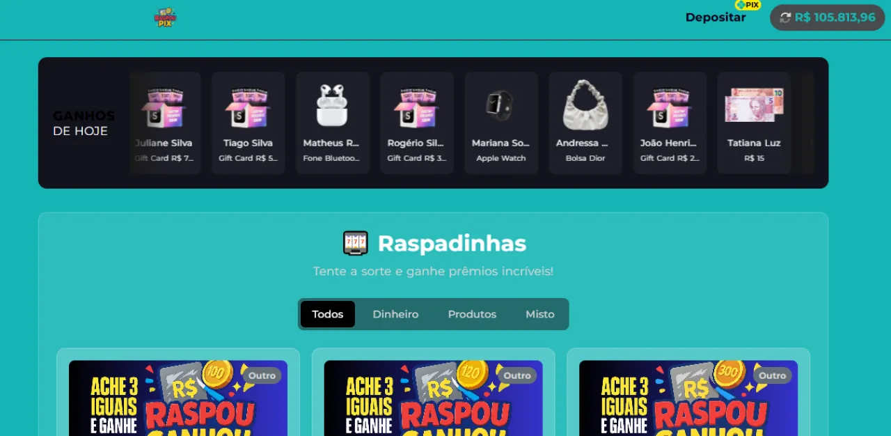 Script Raspadinha