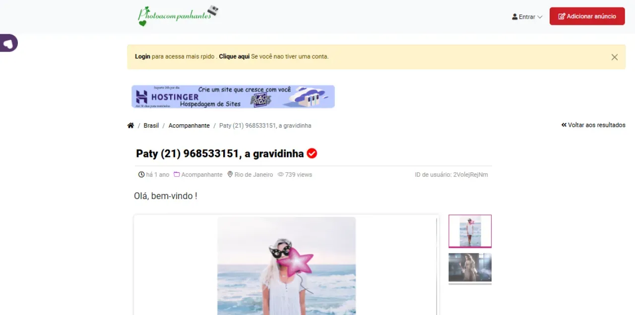 Script clone Agência de Acompanhantes – Escort Agency Script online