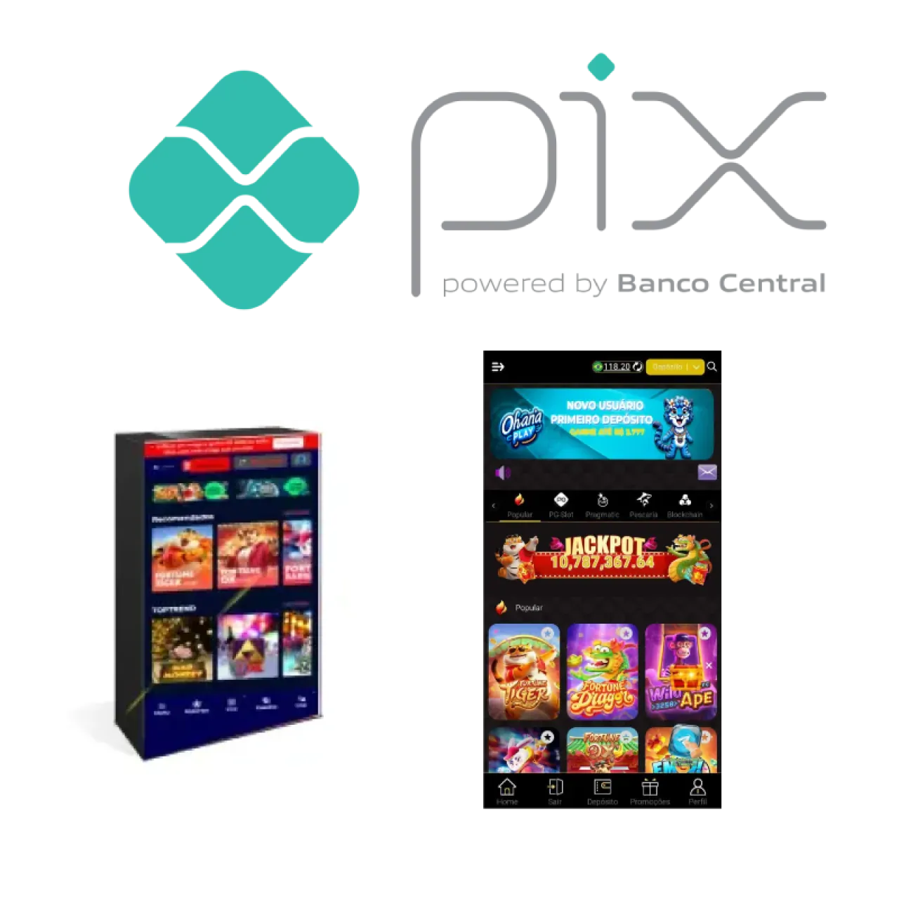 Plataforma de Cassino Online script com 4 provedores de pix -Script Completo e Pronto para Usar