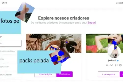 script php site de packs de fotos e videos online