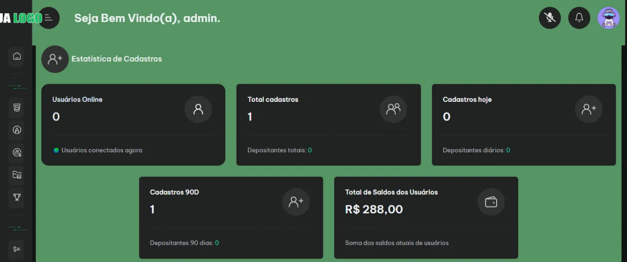 Script Cassino Chinês Guia de Operação: Master Admin – Gestão e Escabilidade