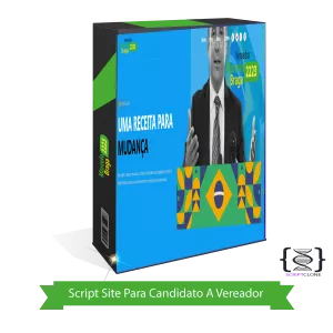 Script Site Para Candidato A Vereador Ou Prefeito + App