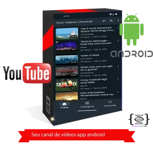 App android de canal de vídeos