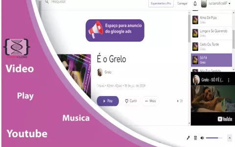 script spotify clone música Engine