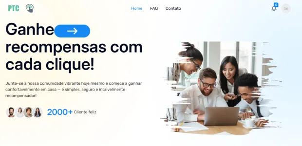 PTC  - Plataforma completa de publicidade PPC para empresas