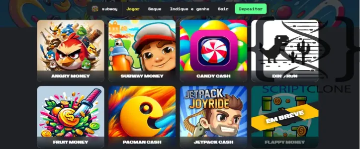 Script Php Cassino Subway Surf 7 jogos - Completo 2025