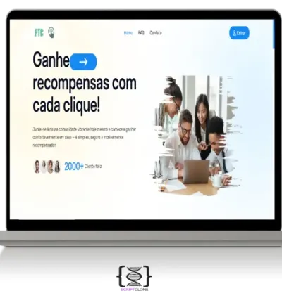 Script php Plataforma completa de publicidade PTC  ,para empresas 2025