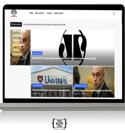 Script Php Portal De Notícias de online - Notícias rss feeds 2025